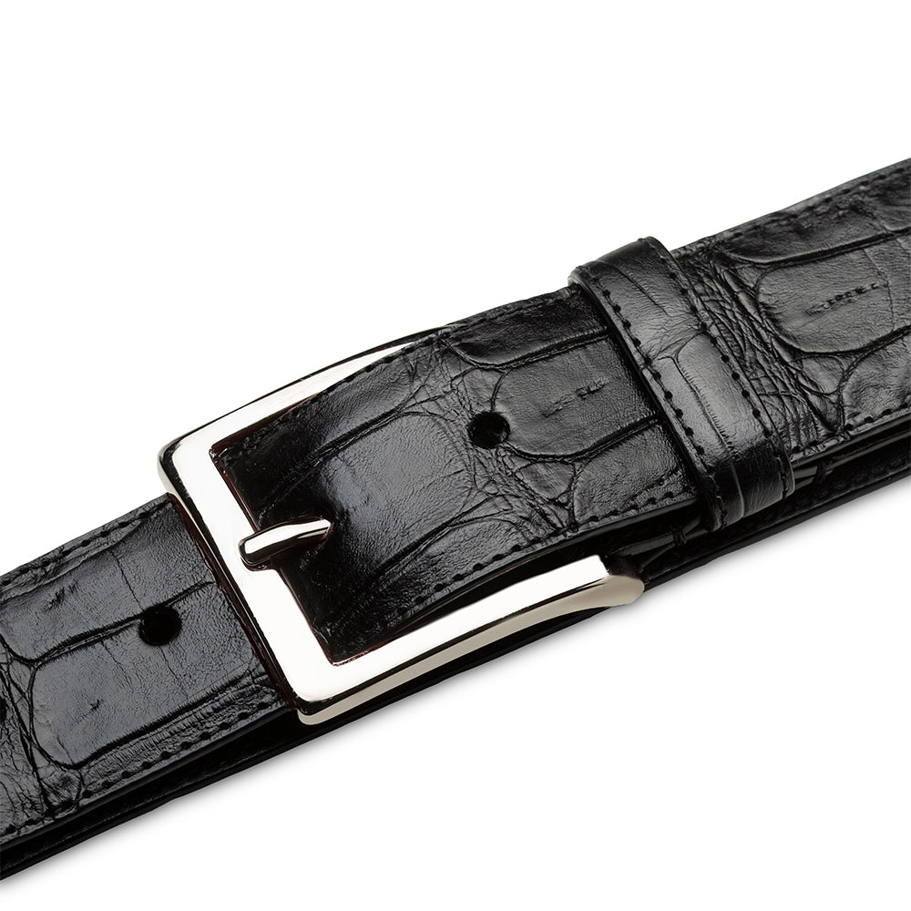 Mezlan Crocodile Belt - Luxury Classic Belt