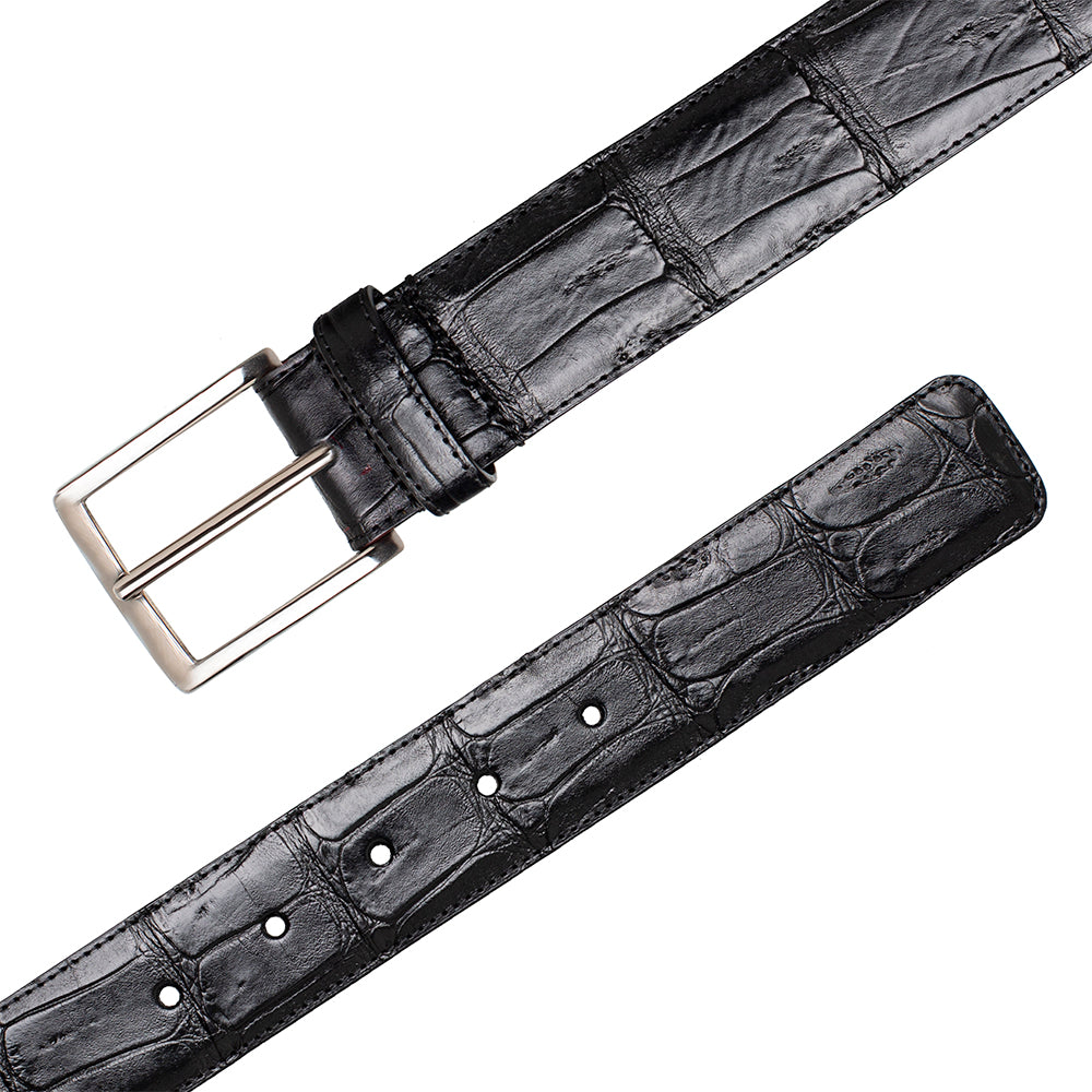 Mezlan Crocodile Belt - Luxury Classic Belt
