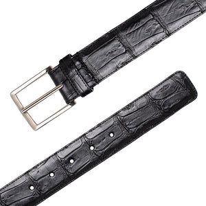 Mezlan Crocodile Belt - Luxury Classic Belt