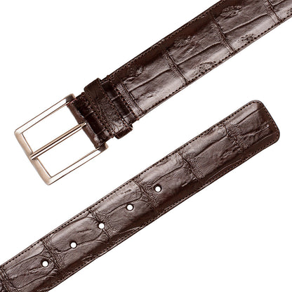 Mezlan Crocodile Belt - Luxury Classic Belt