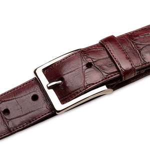 Mezlan Crocodile Belt - Luxury Classic Belt