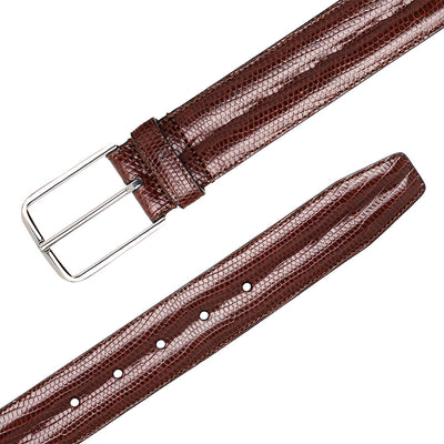 Mezlan Lizard Belt - Classic Luxury Shoe