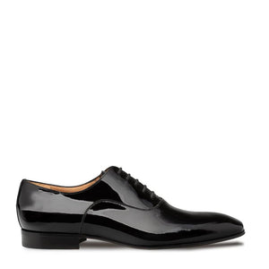 Patent Leather Formal Oxford Black By Mezlan Made in Spain Brand
