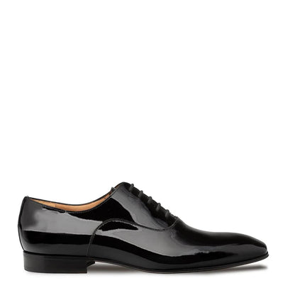 Patent Leather Formal Oxford Black By Mezlan Made in Spain Brand