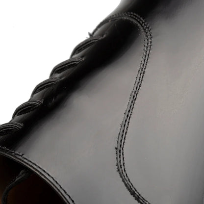 Patent Leather Formal Oxford Black By Mezlan Made in Spain Brand