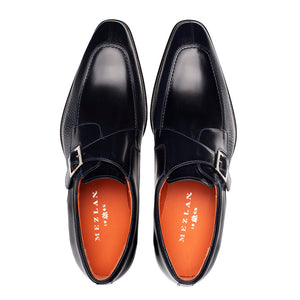 Mezlan Pego Monk Strap - Luxury Italian Leather Shoes
