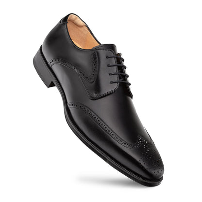 Mezlan Tasso Wingtip Derby: Luxurious Leather Dress Shoe