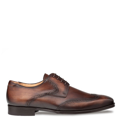Mezlan Tasso Wingtip Derby: Luxurious Leather Dress Shoe