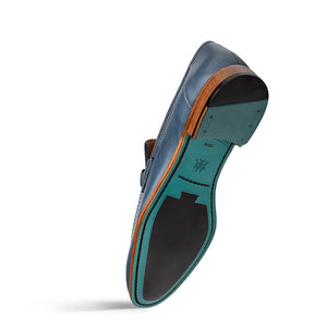 Mezlan Rios II Flex Loafer: Luxury Ornament Leather