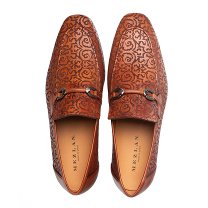Mezlan Alcaraz: Luxury Leather Laser-Print Slip-On Shoes