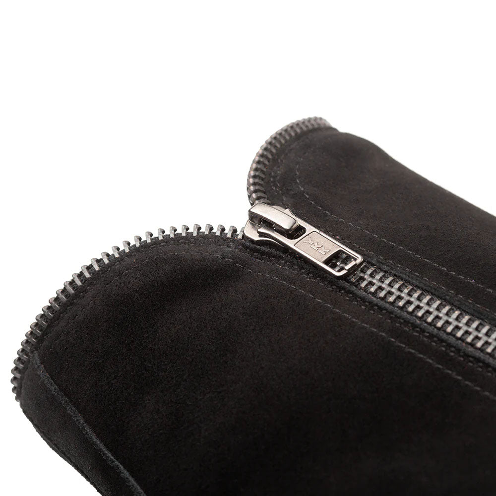 Mezlan Moretti Suede Zip Boot Black (21686)