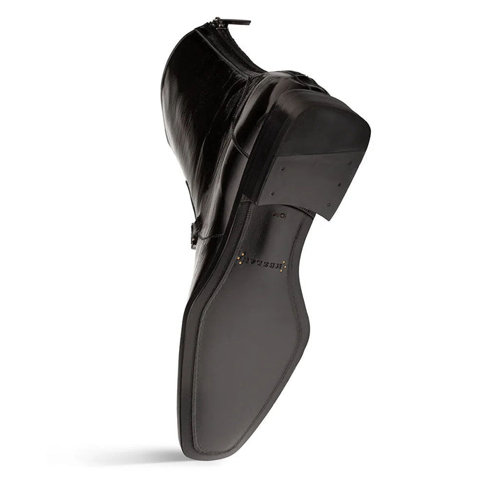 Mezlan Buscemi Hi-Shine Ornament Boot - Black