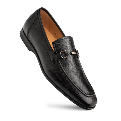 Mezlan Marinelli Deer Ornament Slip On - Black