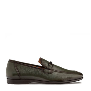 Mezlan Marinelli Deer Ornament Slip-On - Luxury Italian Loafer