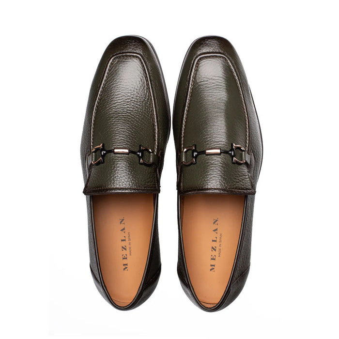 Mezlan Marinelli Deer Ornament Slip On - Olive