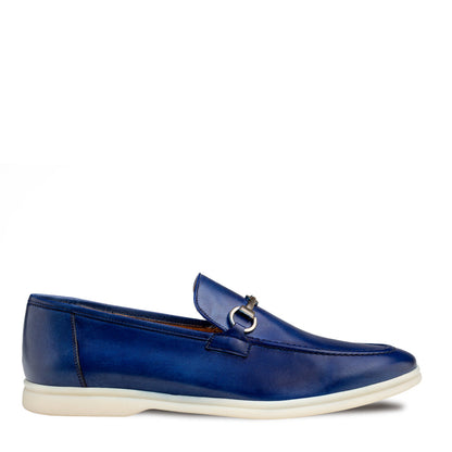 Mezlan Soft Calfskin Flex Moccasin - Luxury Italian Loafers