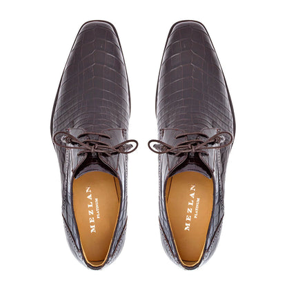 Mezlan Dandy Alligator Lace Up