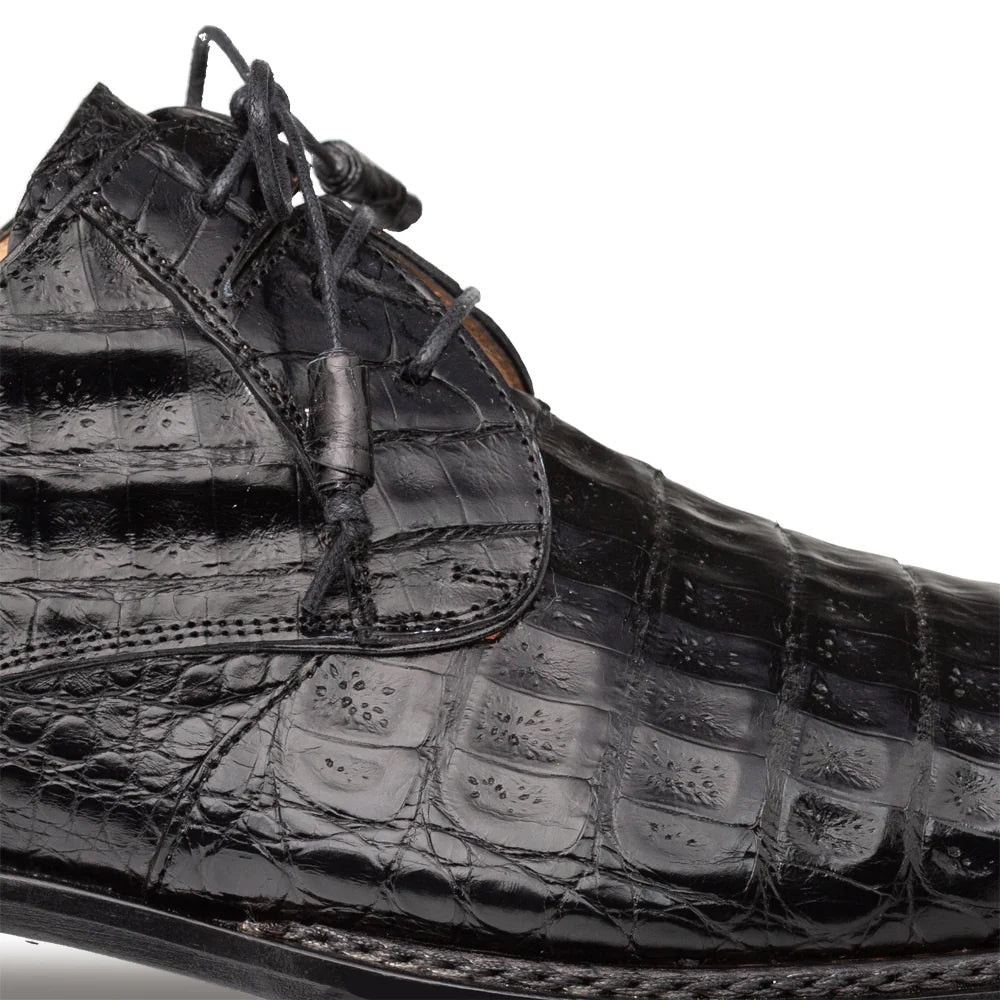 Mezlan Cratos Crocodile Derby Black (50070-F)