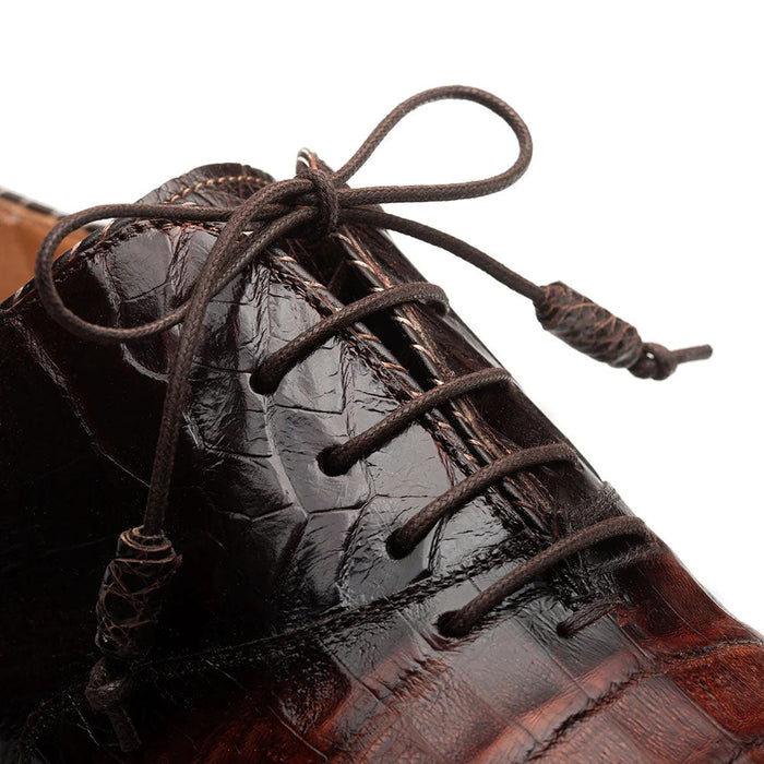 Mezlan Westside Two-Tone Croc Oxford