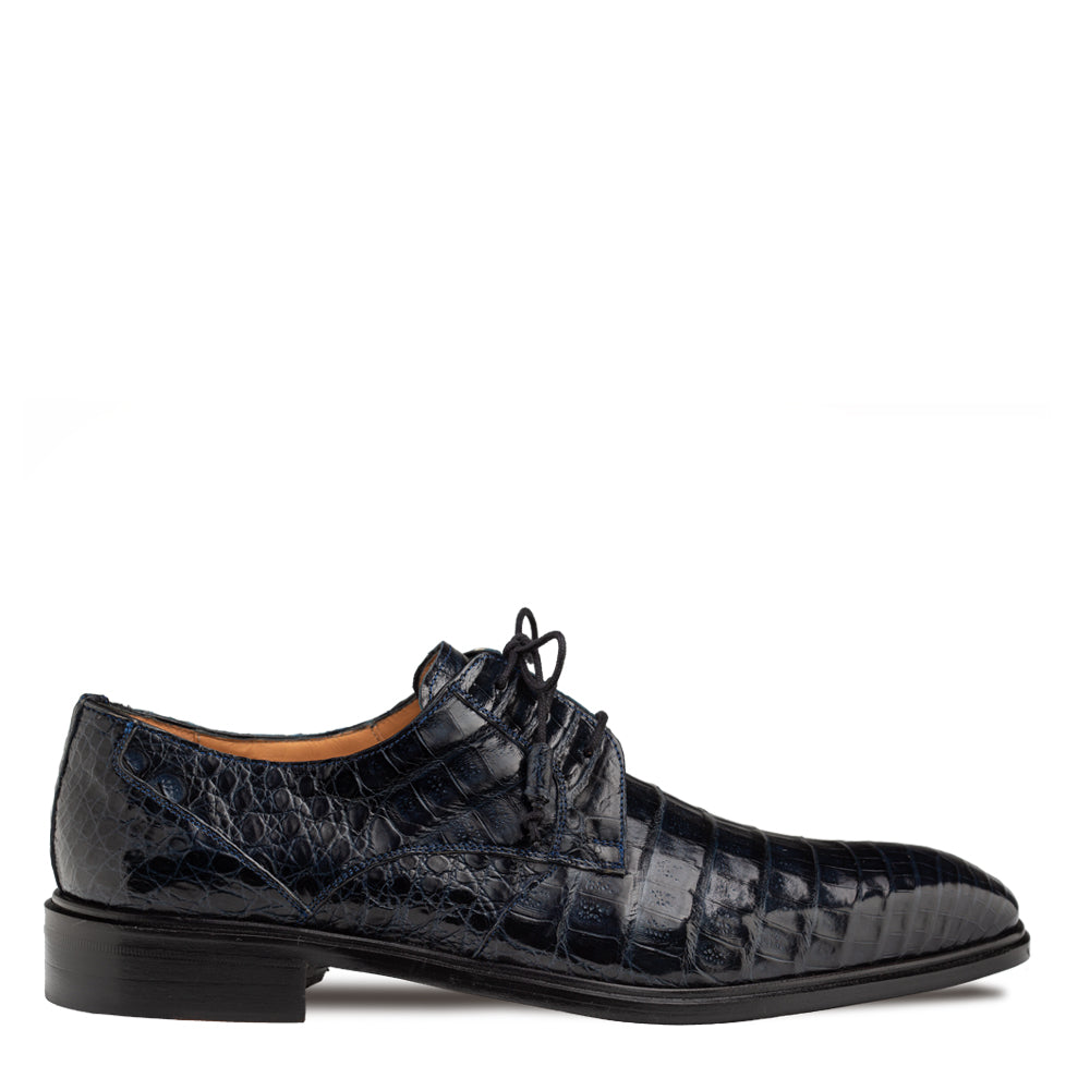 Mezlan Riverside: Luxury Crocodile Lace-Up Shoes