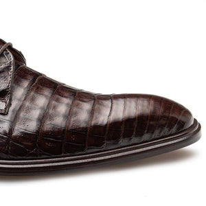 Mezlan Riverside: Luxury Crocodile Lace-Up Shoes