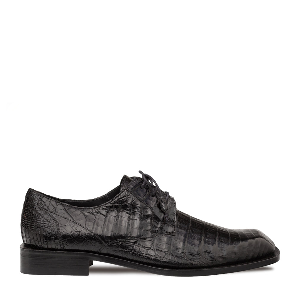 Mezlan Ugo Crocodile Lace Up: Luxurious Italian Leather Shoes