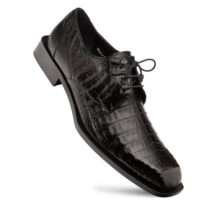 Mezlan Ugo Crocodile Lace Up: Luxurious Italian Leather Shoes
