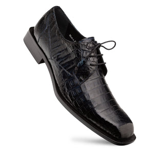 Mezlan Ugo Crocodile Lace Up: Luxurious Italian Leather Shoes