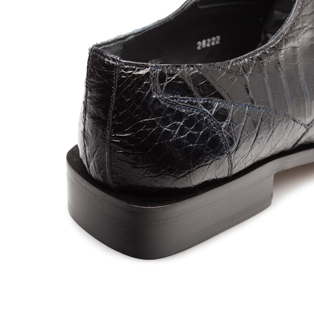 Mezlan Ugo Crocodile Lace Up: Luxurious Italian Leather Shoes