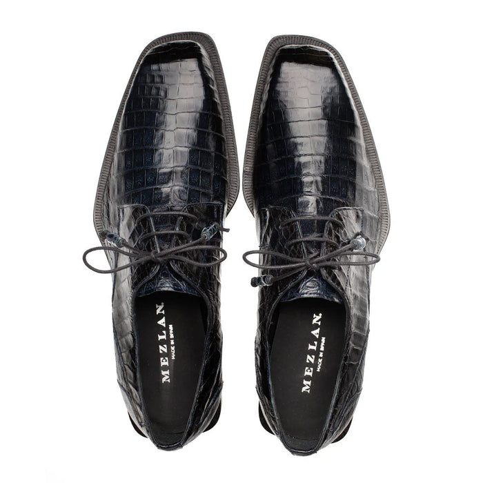 Mezlan Ugo Crocodile Lace Up