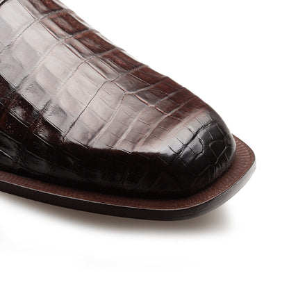 Mezlan Ugo Crocodile Lace Up: Luxurious Italian Leather Shoes