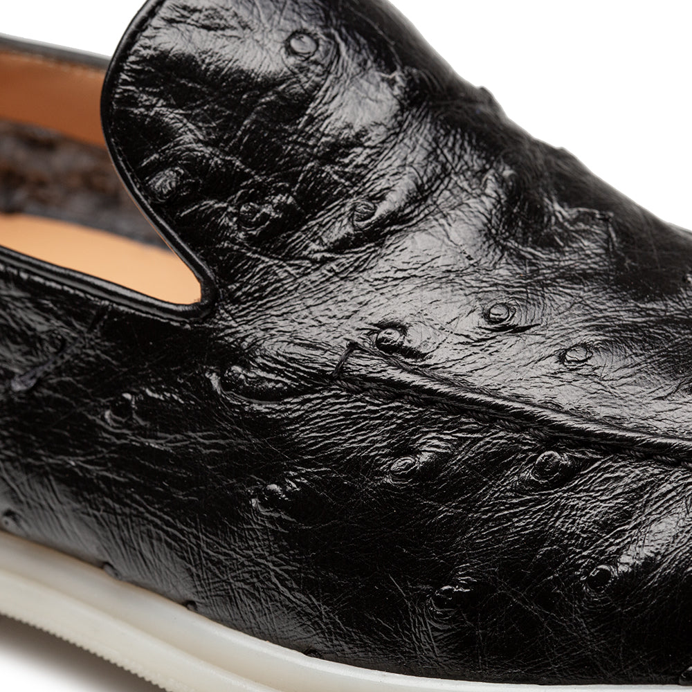 Mezlan Marmi Ostrich Flex Moc - Luxury Casual Shoes