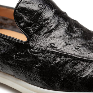 Mezlan Marmi Ostrich Flex Moc - Luxury Casual Shoes