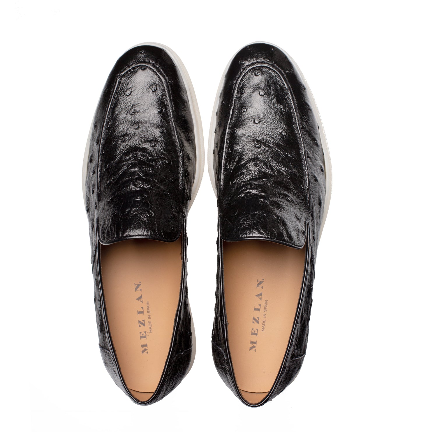 Mezlan Marmi Ostrich Flex Moc - Luxury Casual Shoes