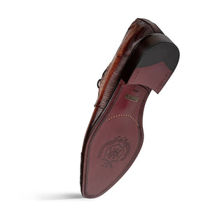 Mezlan Lizard Cap Toe Derby - Luxury Men's Dress Shoe