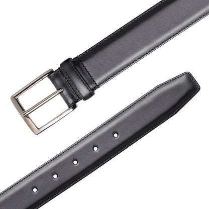 Mezlan Classic Patina Calfskin Belt