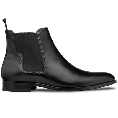 Mezlan Patina Chelsea Boot Black (E20484)