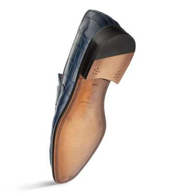 Mezlan Shoes Loafer - Mezlan Alligator Shoes - Mezlan Alligator Dress Shoes  On Sale 15   - from alligatorwarehouse.com