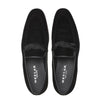 Mezlan Black Braided Formal   Velvet Loafer 2   - from alligatorwarehouse.com