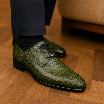 Marco Di Milano Apricena Caiman Crocodile Derby in Woodgreen