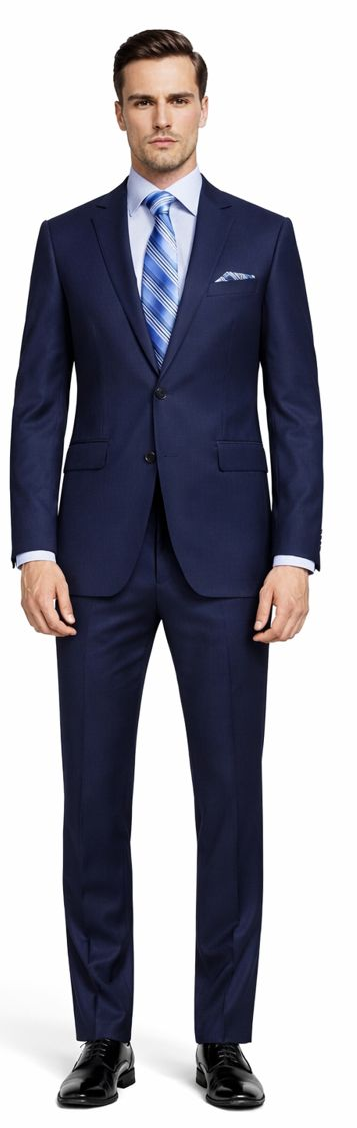 Tiglio 2-Button  Modern Fit in 3-Blue Navy Fabrics
