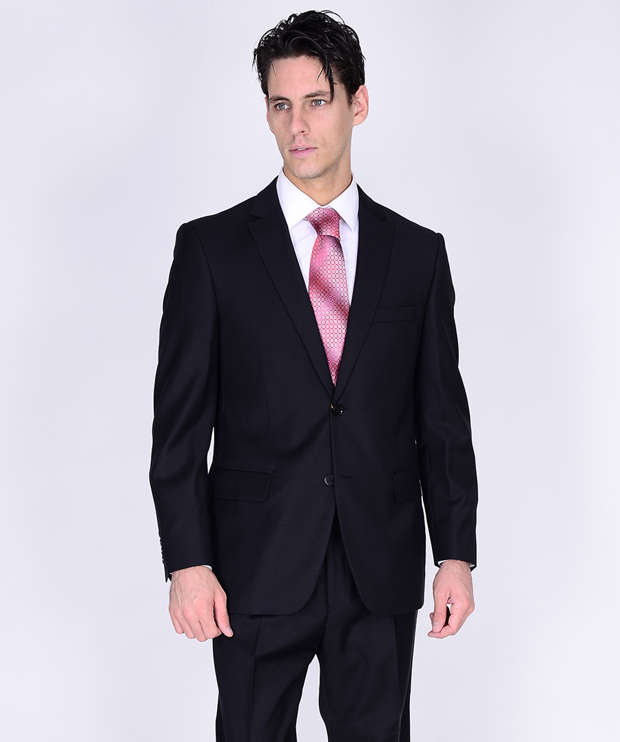 Tiglio Black or Gray 2-Button Slim or Modern Fit Suit