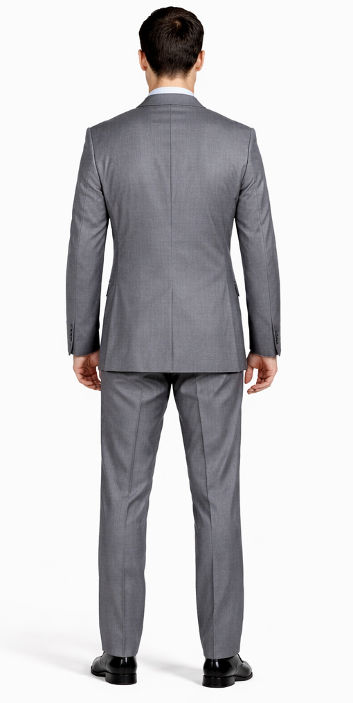 Tiglio Gray Two-button Super Wool Suit