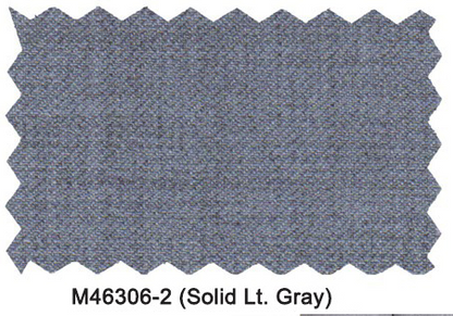 Mantoni Lt. Gray Two-button Wool Suit in Modern or Slim-Fit