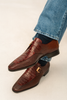 Marco Di Milano Toluca Men's Shoes Wine Exotic Crocodile & Lizard Monk Strap 7 TOLUCA_CAIMAN FUS-LIZ RING_WINE_8  - from alligatorwarehouse.com