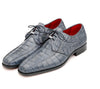 Marco Milano Exotic  Shoes  Grey Hornback  Dress Shoe Cancun 7 CANCUN_CAIMAN FUSCUS_GRAY_8  - from alligatorwarehouse.com