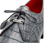Marco Milano Exotic  Shoes  Grey Hornback  Dress Shoe Cancun 9 CANCUN_CAIMAN FUSCUS_GRAY_8  - from alligatorwarehouse.com