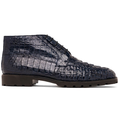 Marco Di Milano Martinelli Caiman Crocodile Chukka Boots 1 MARTINELLI_CAIMAN FUSCUS_NAVY BLUE_8  - from alligatorwarehouse.com