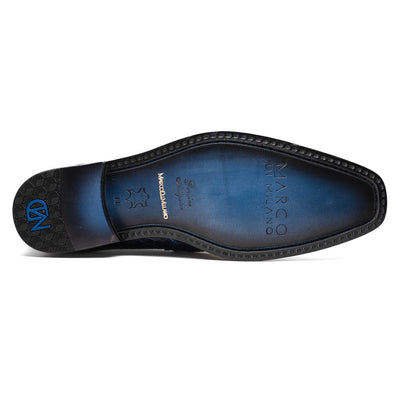 Marco Di Milano Matteo Navy Alligator Penny Loafer 5 MATTEO_ALLIGATOR_NAVY_8  - from alligatorwarehouse.com