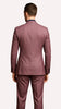 Men's Mauve Pink Tuxedo Suit ƒ?? 3-Piece Slim Fit with Black Satin Shawl Lapel 3   - from alligatorwarehouse.com